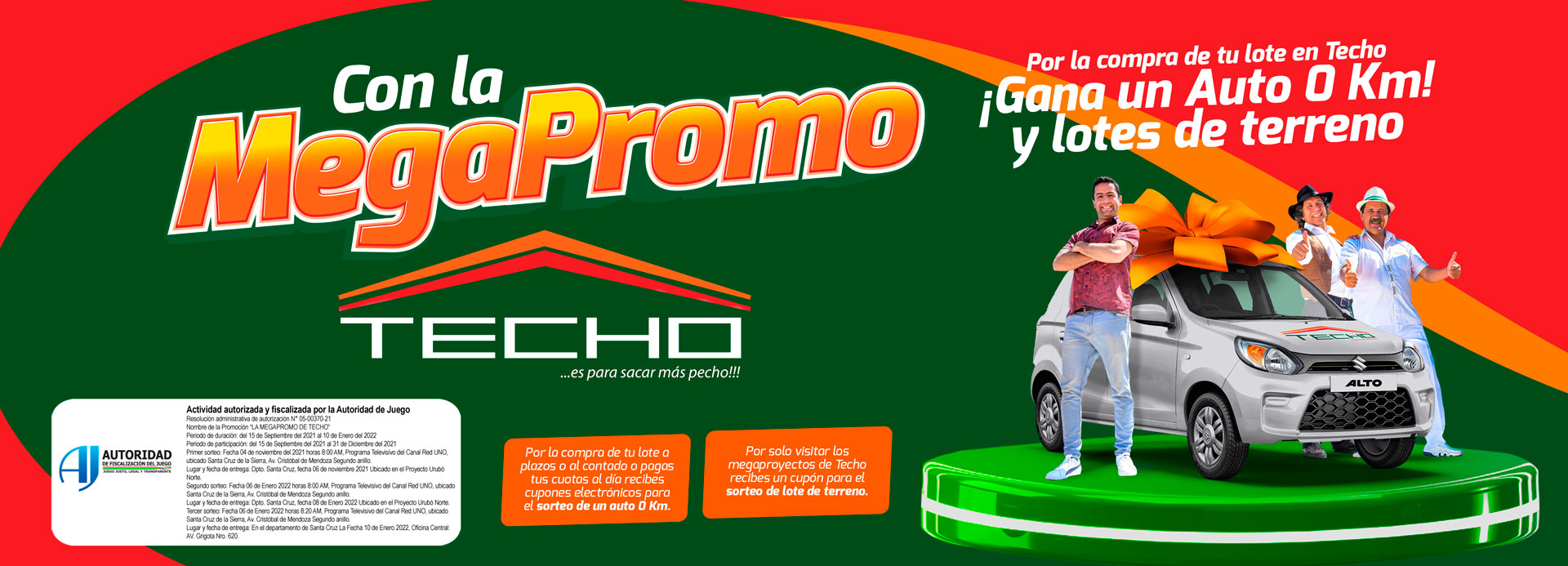 Promocion La Megapromo de Techo